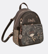 Bezaubernder kleiner Universum-Rucksack mit aufgedrucktem Design